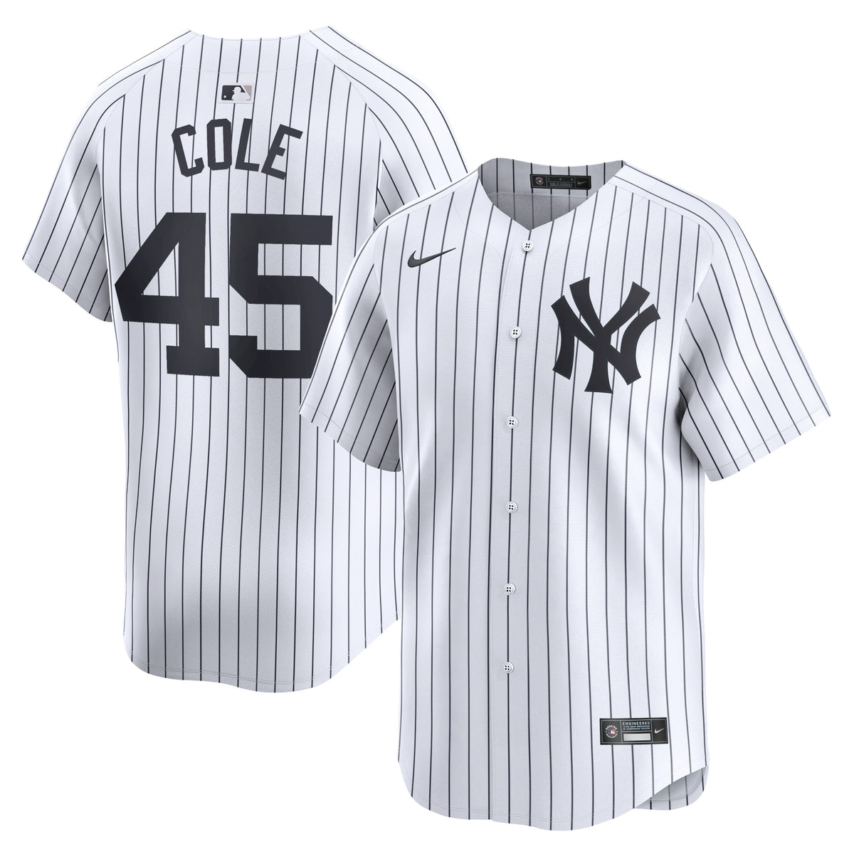 Gerrit Cole New York Yankees Nike Home Limited Player Jersey White