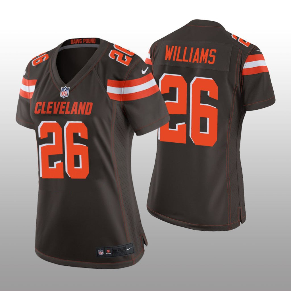 Greedy Williams Cleveland Browns Brown Draft Game Jersey