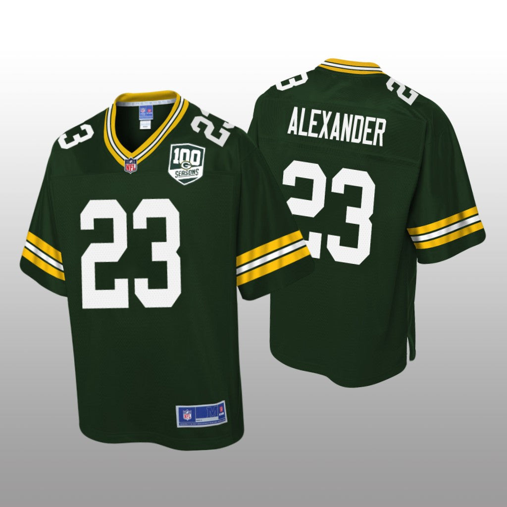 Green Bay Packers #23 Green Jaire Alexander Pro Line Jersey Youth