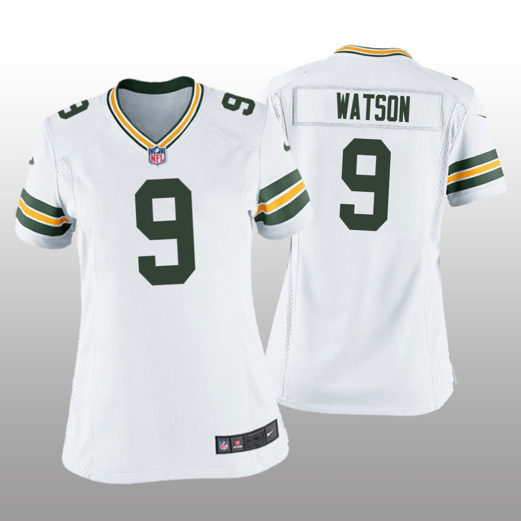 Green Bay Packers Christian Watson White Jersey Game Women's