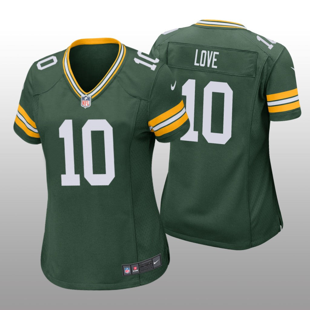 Green Bay Packers Green Draft Jordan Love Game Jersey