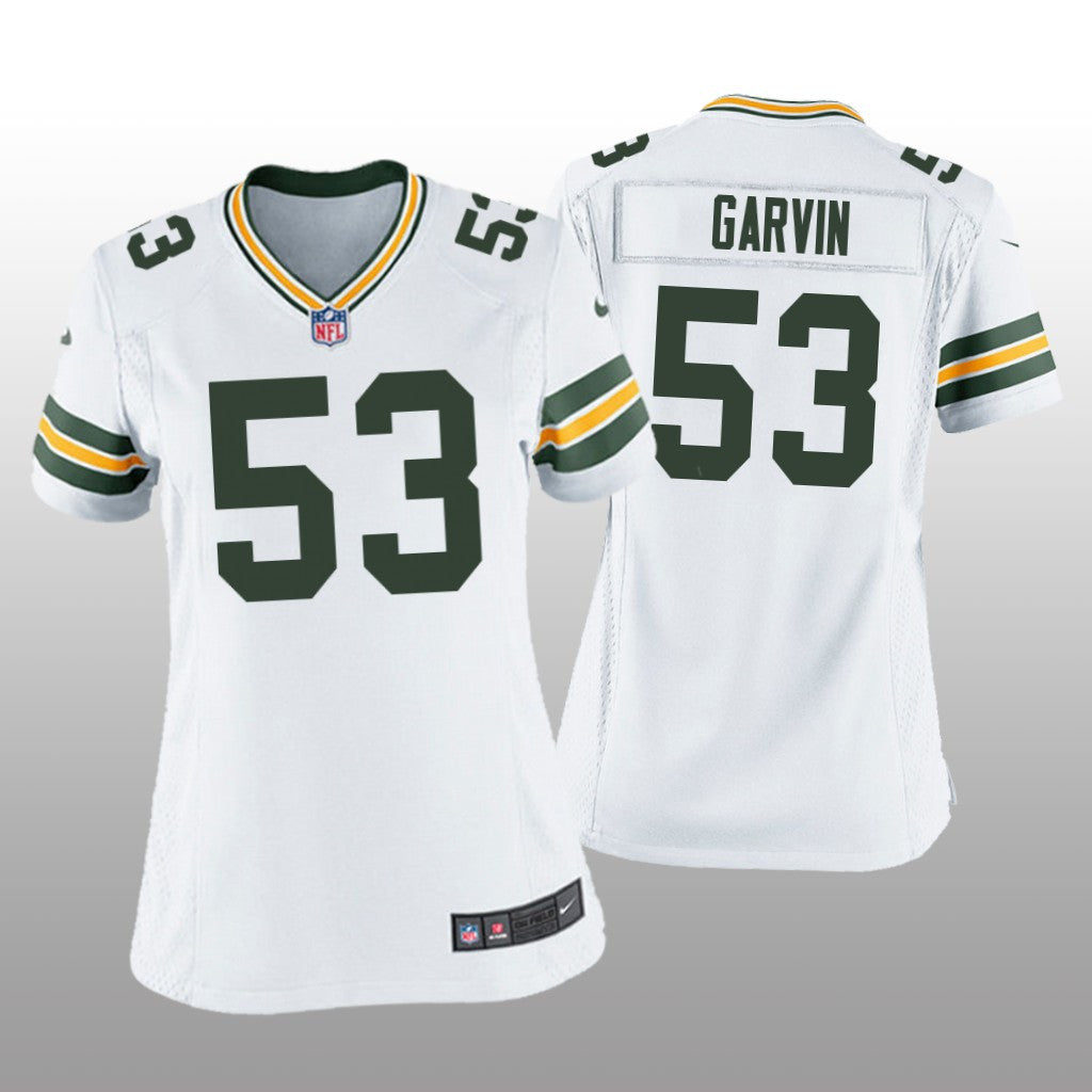 Green Bay Packers Jonathan Garvin White Jersey Game Women's