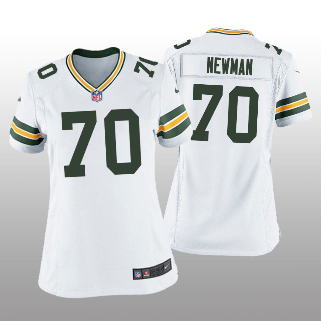 Green Bay Packers Royce Newman White Jersey Game Women's