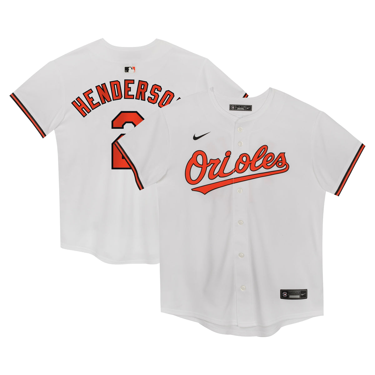 Gunnar Henderson Baltimore Orioles Nike Preschool Home Game Jersey White