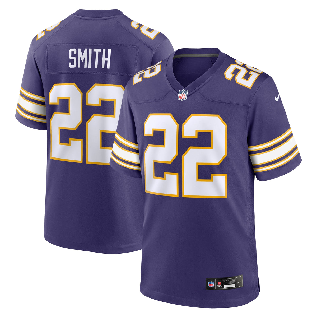 Harrison Smith Minnesota Vikings Nike Classic Player Game Jersey Purple