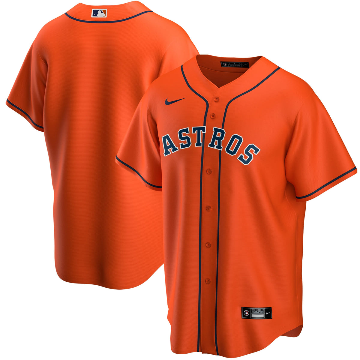 Houston Astros Nike Youth Alternate Replica Team Jersey Orange