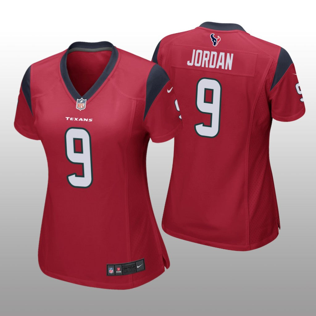 Houston Texans Brevin Jordan Red Jersey Game Women's