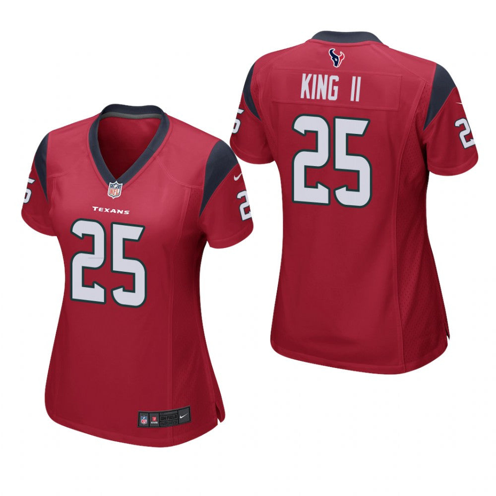 Houston Texans Desmond King Red Jersey Game Women's