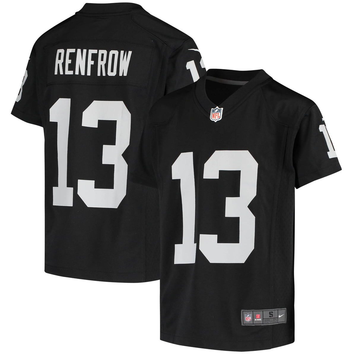 Hunter Renfrow Las Vegas Raiders Nike Youth Game Jersey Black
