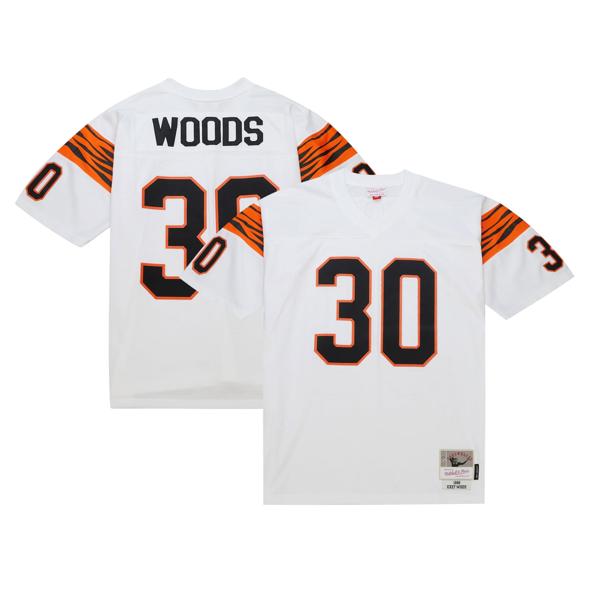 Ickey Woods Cincinnati Bengals Mitchell Ness Legacy Replica Jersey White
