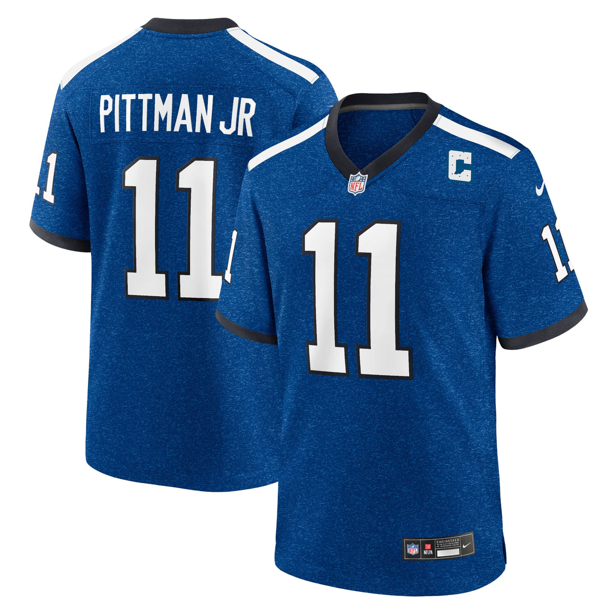 Indiana Nights Michael Pittman Jr. Indianapolis Colts Nike Alternate Game Jersey Blue