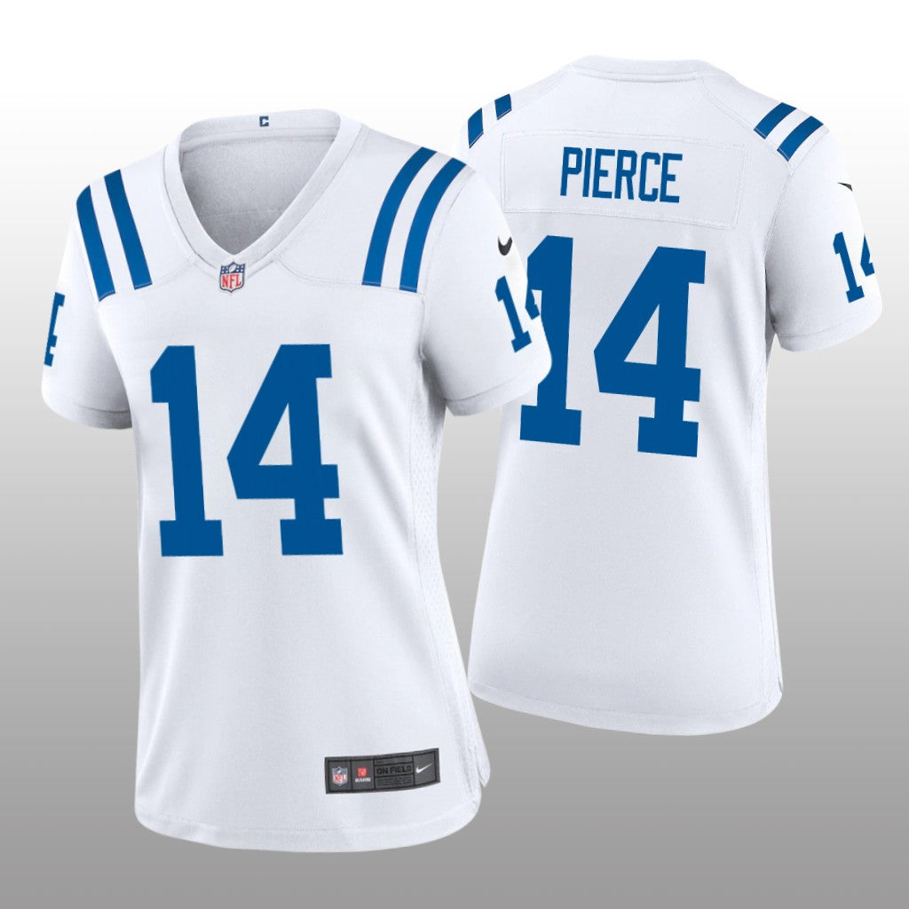Indianapolis Colts Alec Pierce White Jersey Game Women's