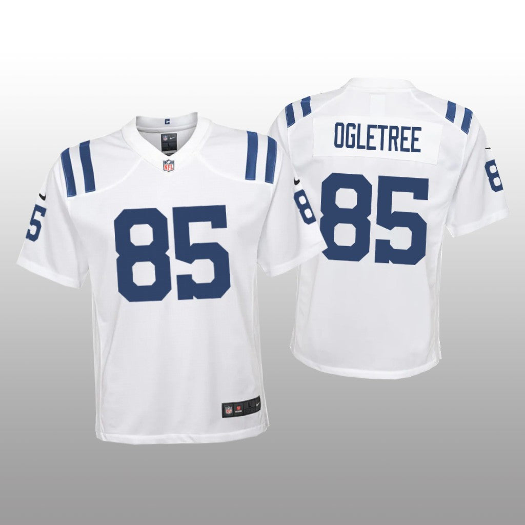 Indianapolis Colts Andrew Ogletree White Jersey Game Youth