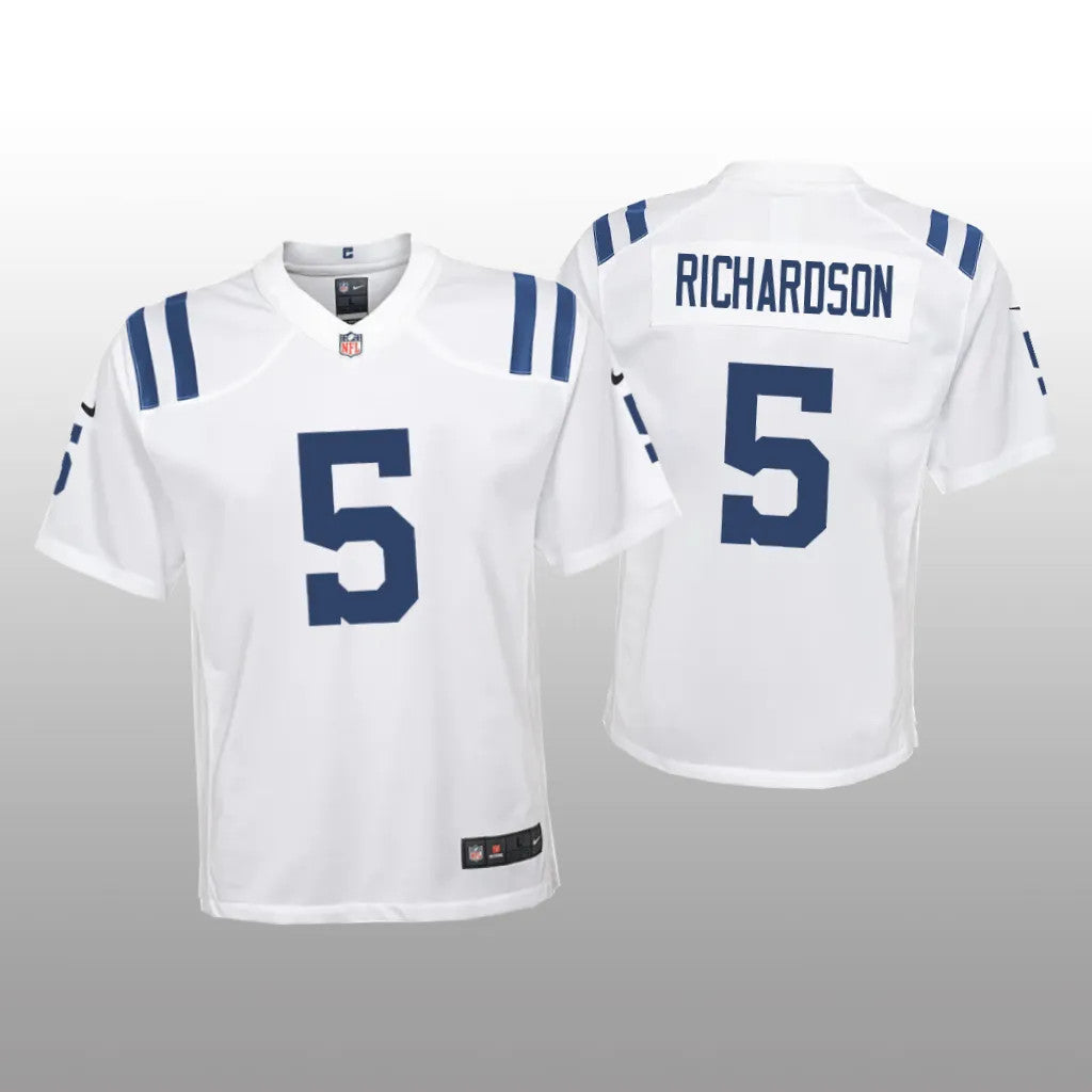 Indianapolis Colts Anthony Richardson White Jersey Game Youth