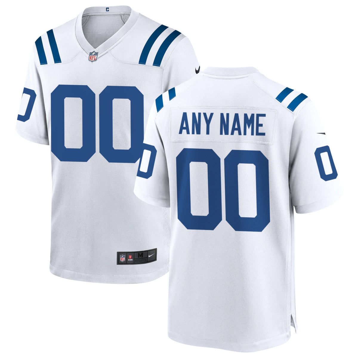 Indianapolis Colts Nike Custom Game Jersey White