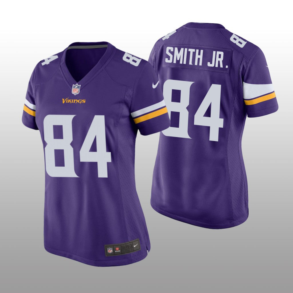 Irv Smith Jr. Minnesota Vikings Purple Draft Game Jersey