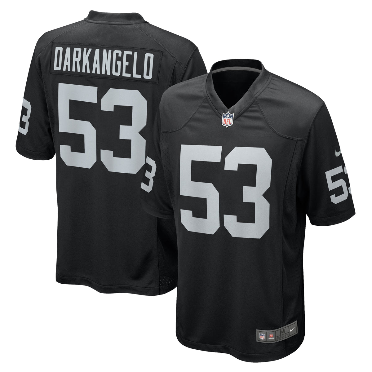 Isaac Darkangelo Las Vegas Raiders Nike Team Game Jersey Black