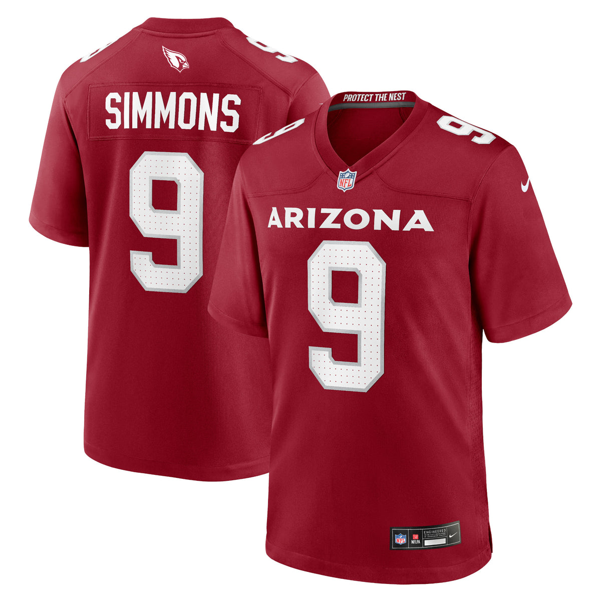 Isaiah Simmons Arizona Cardinals Nike Game Player Jersey Cardinal