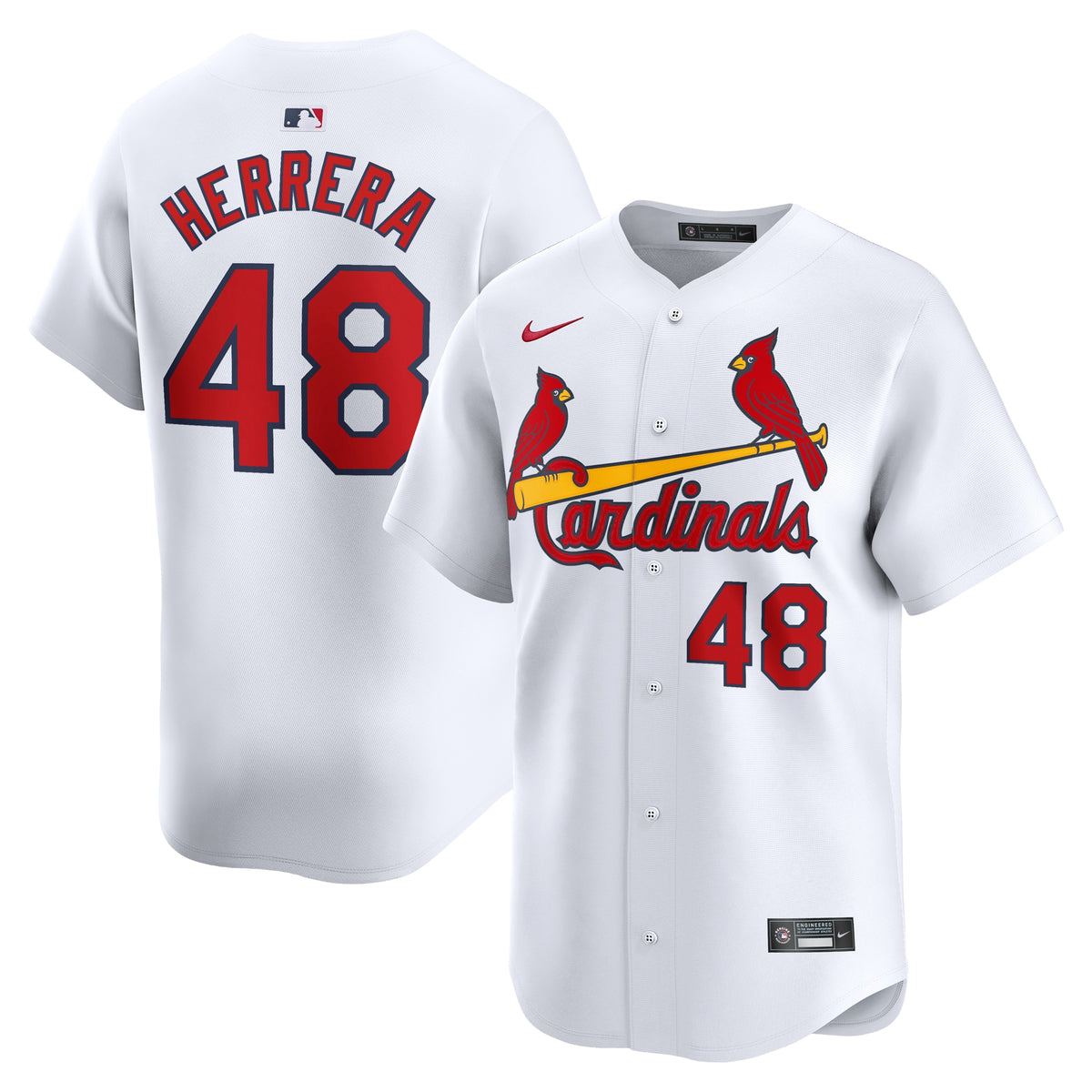 Iví¡n Herrera St. Louis Cardinals Nike Home Limited Player Jersey White