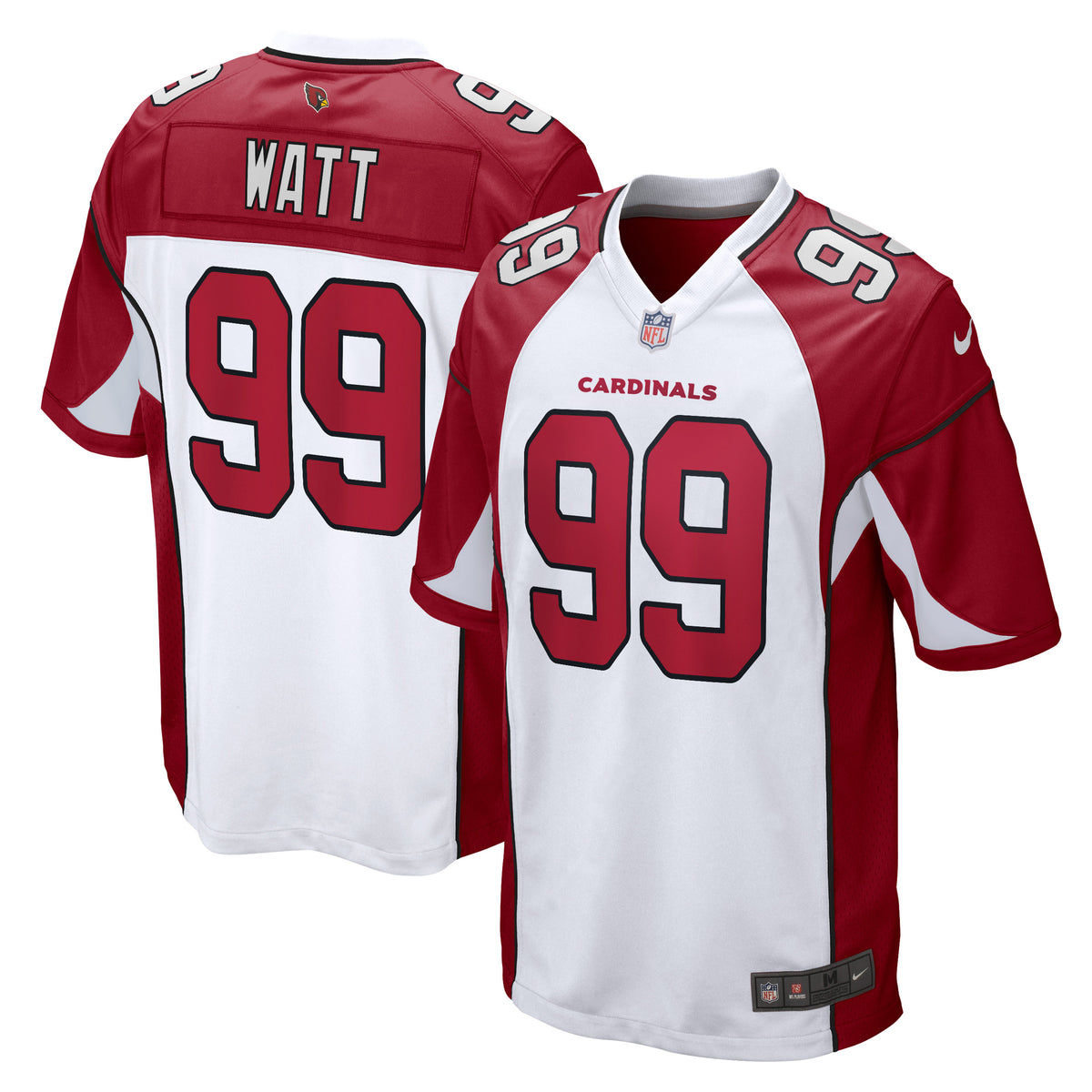 J.J. Watt Arizona Cardinals Nike Game Jersey White