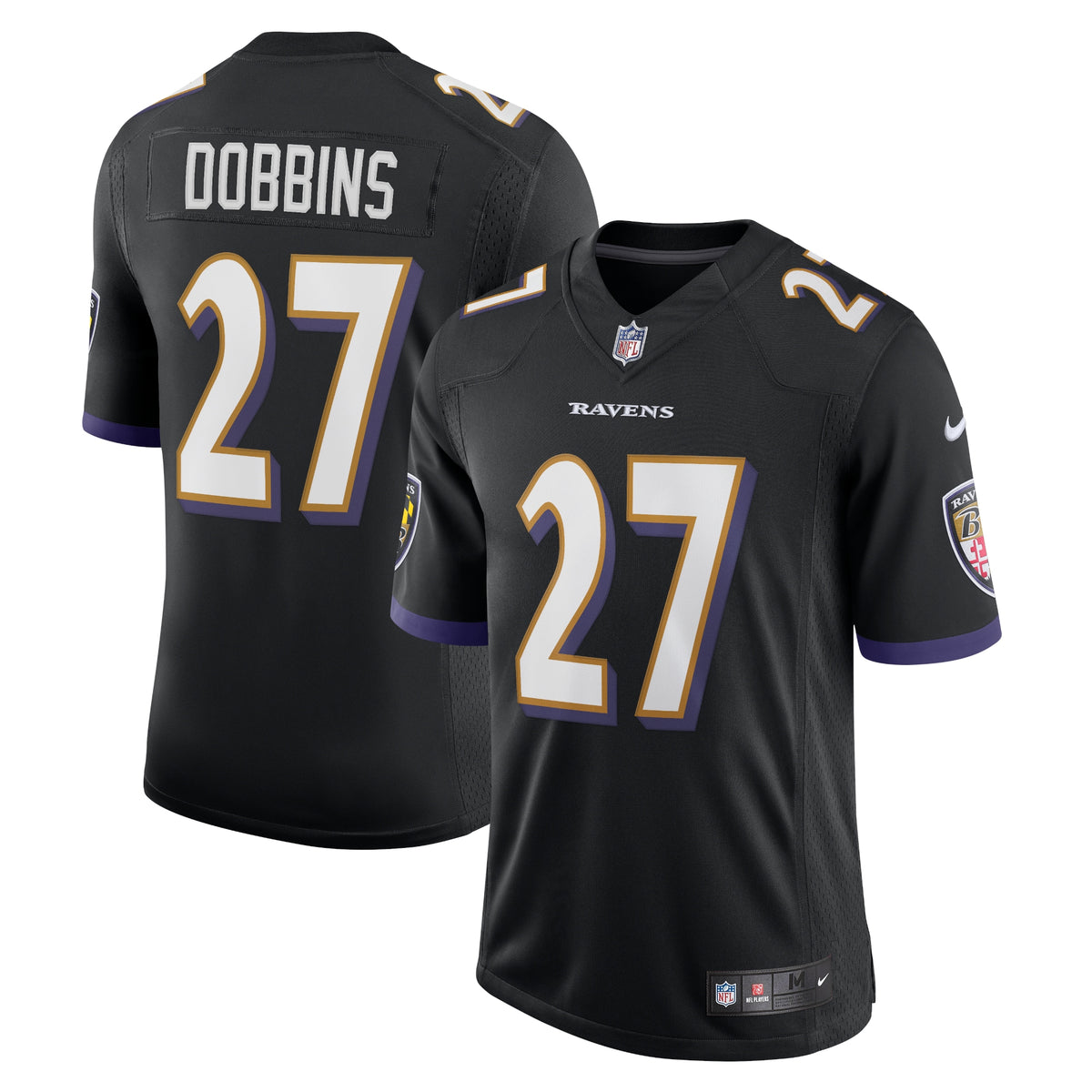 J.K. Dobbins Baltimore Ravens Nike Vapor Limited Jersey Black