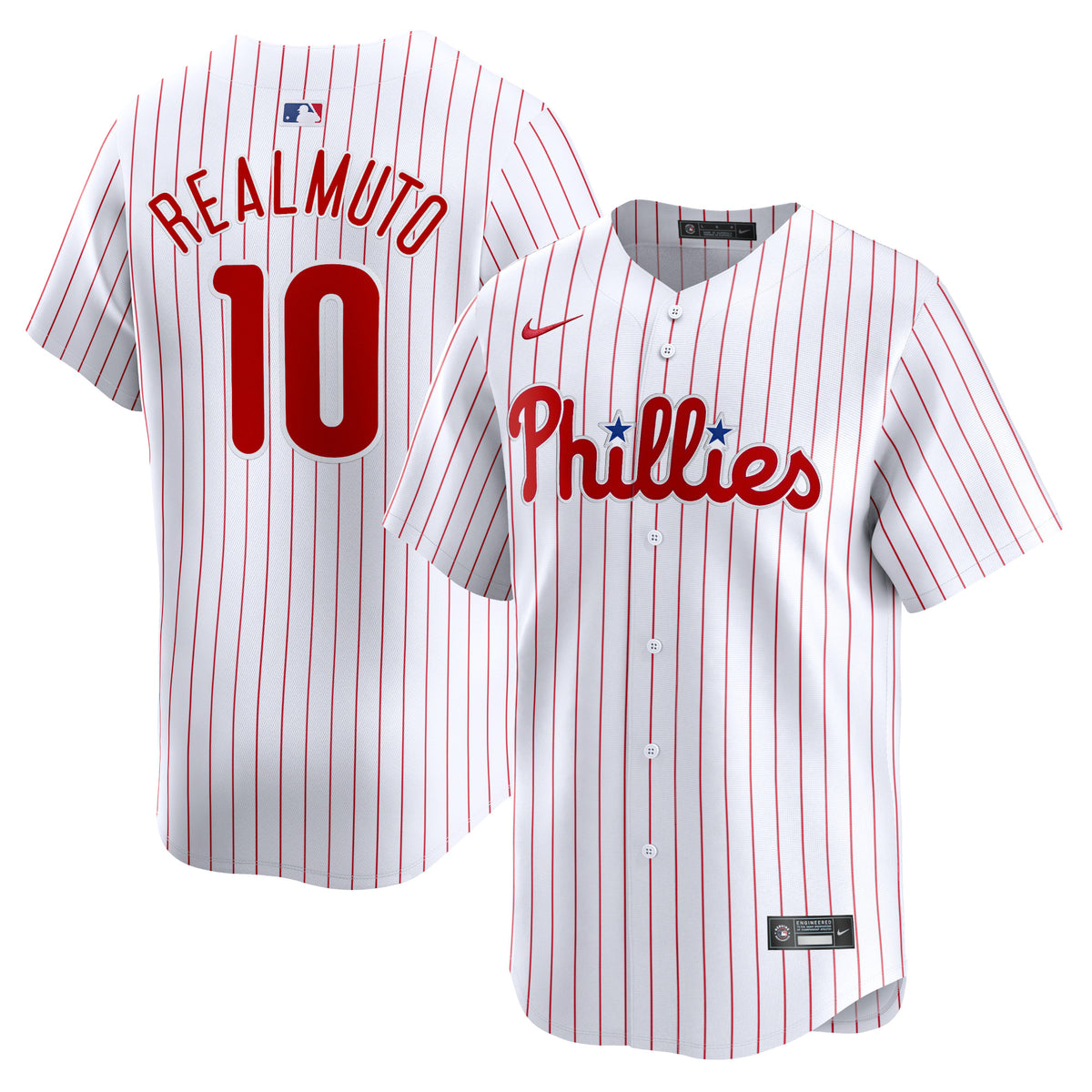 J.T. Realmuto Philadelphia Phillies Nike Home Limited Player Jersey White