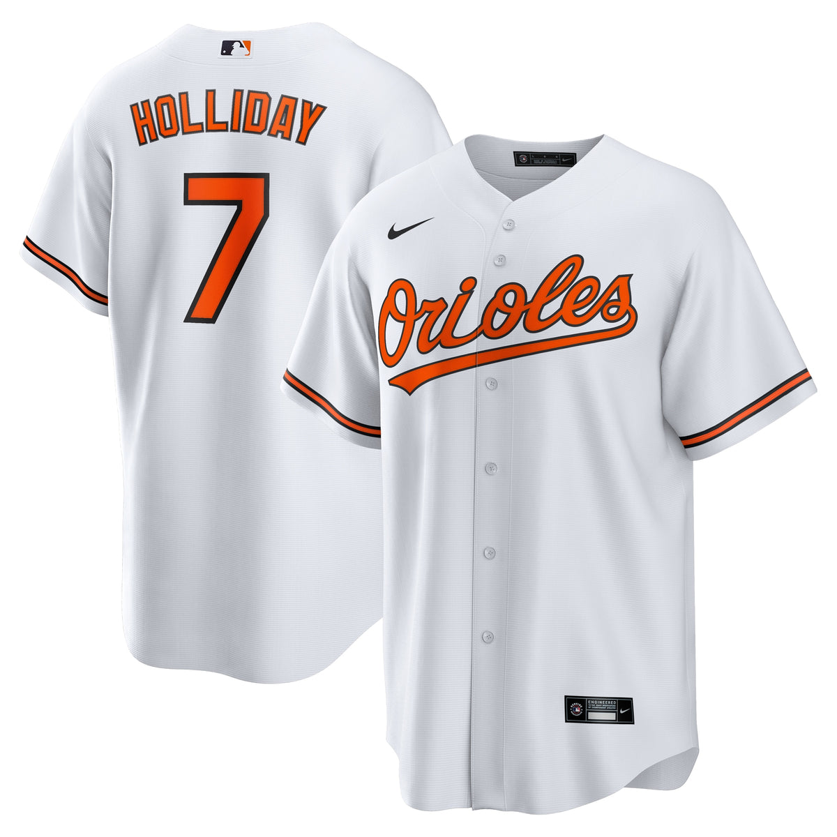 Jackson Holliday Baltimore Orioles Nike Home Replica Player Jersey White