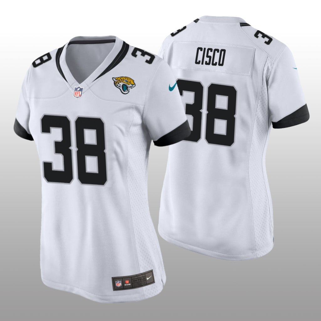 Jacksonville Jaguars Andre Cisco White Jersey Game Women's