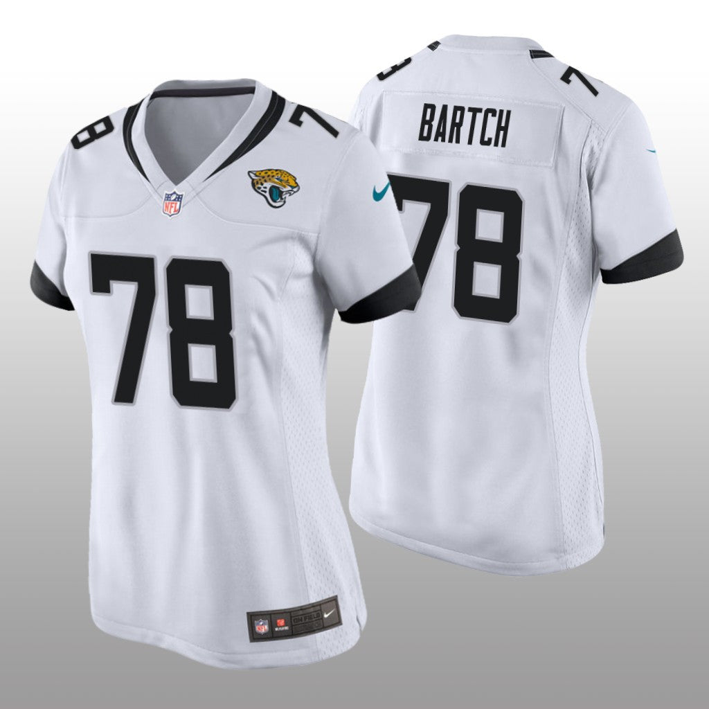 Jacksonville Jaguars Ben Bartch White Jersey Game Women's