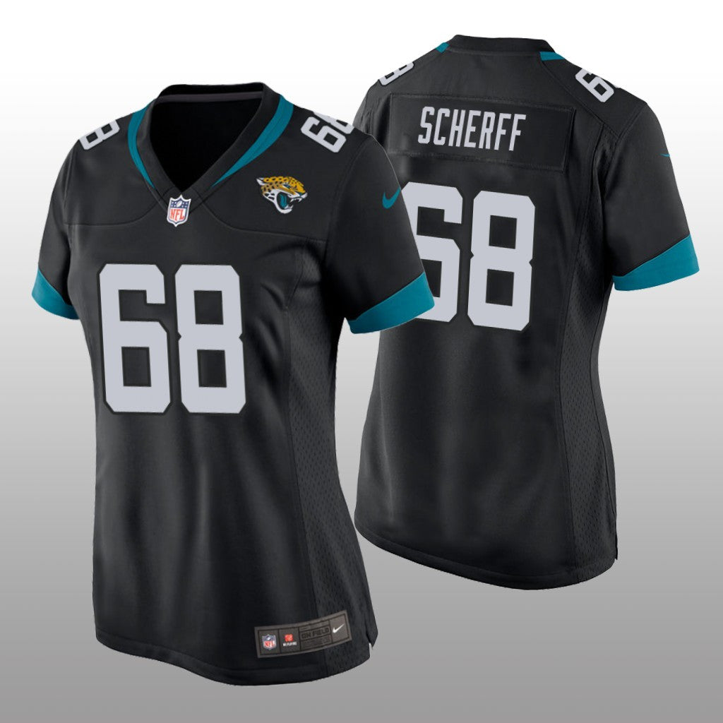 Jacksonville Jaguars Brandon Scherff Black Jersey Game Women's