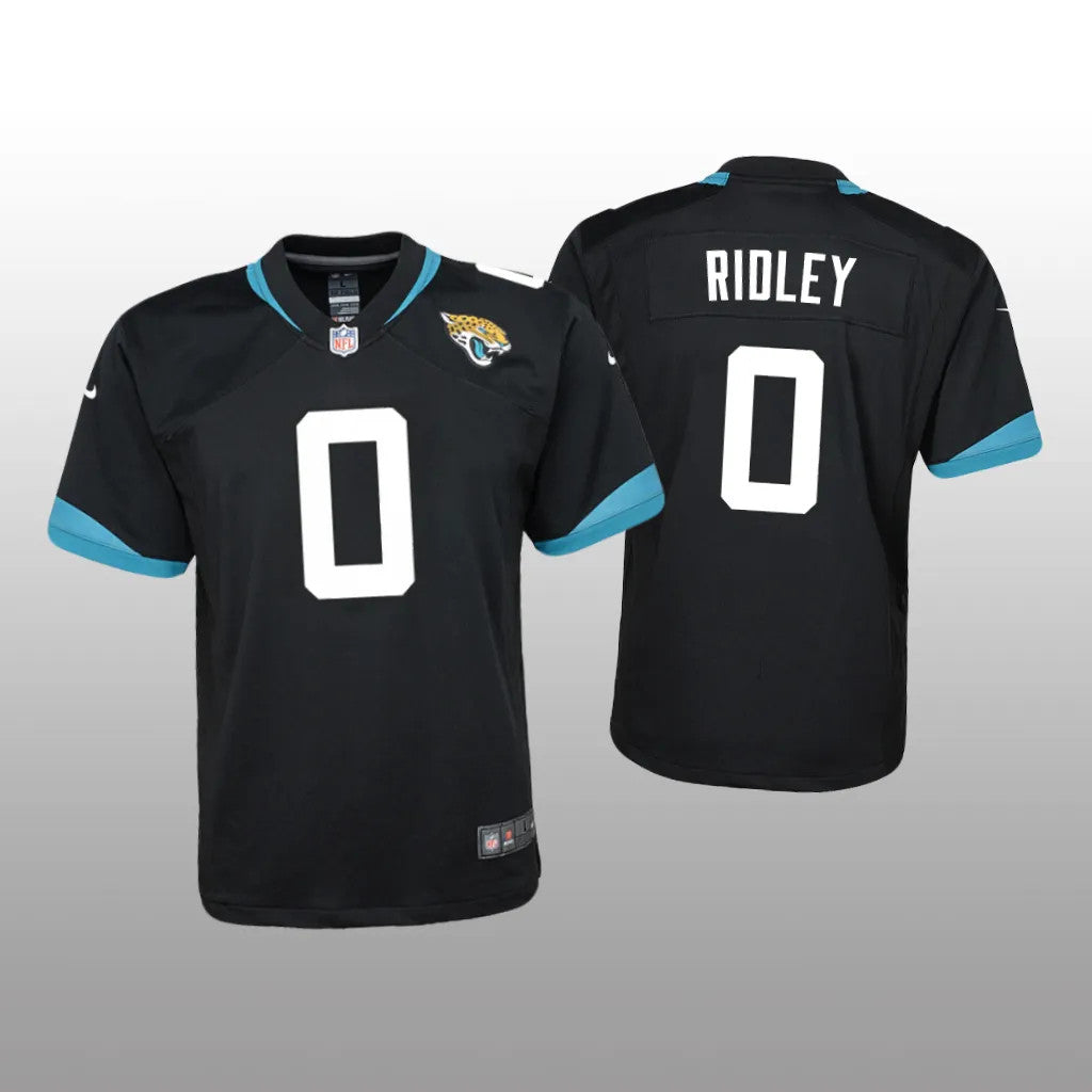 Jacksonville Jaguars Calvin Ridley Black Jersey Game Youth