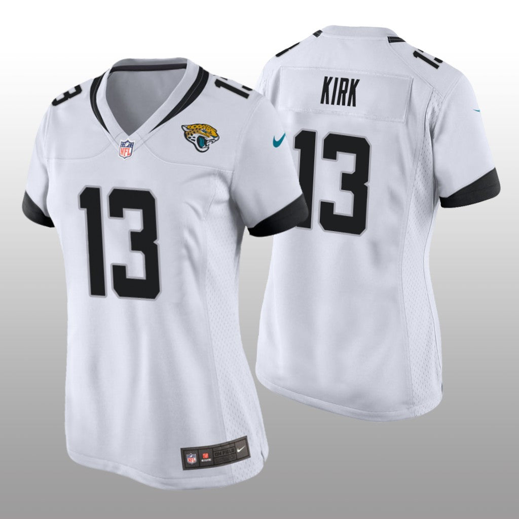 Jacksonville Jaguars Christian Kirk White Jersey Game Women's