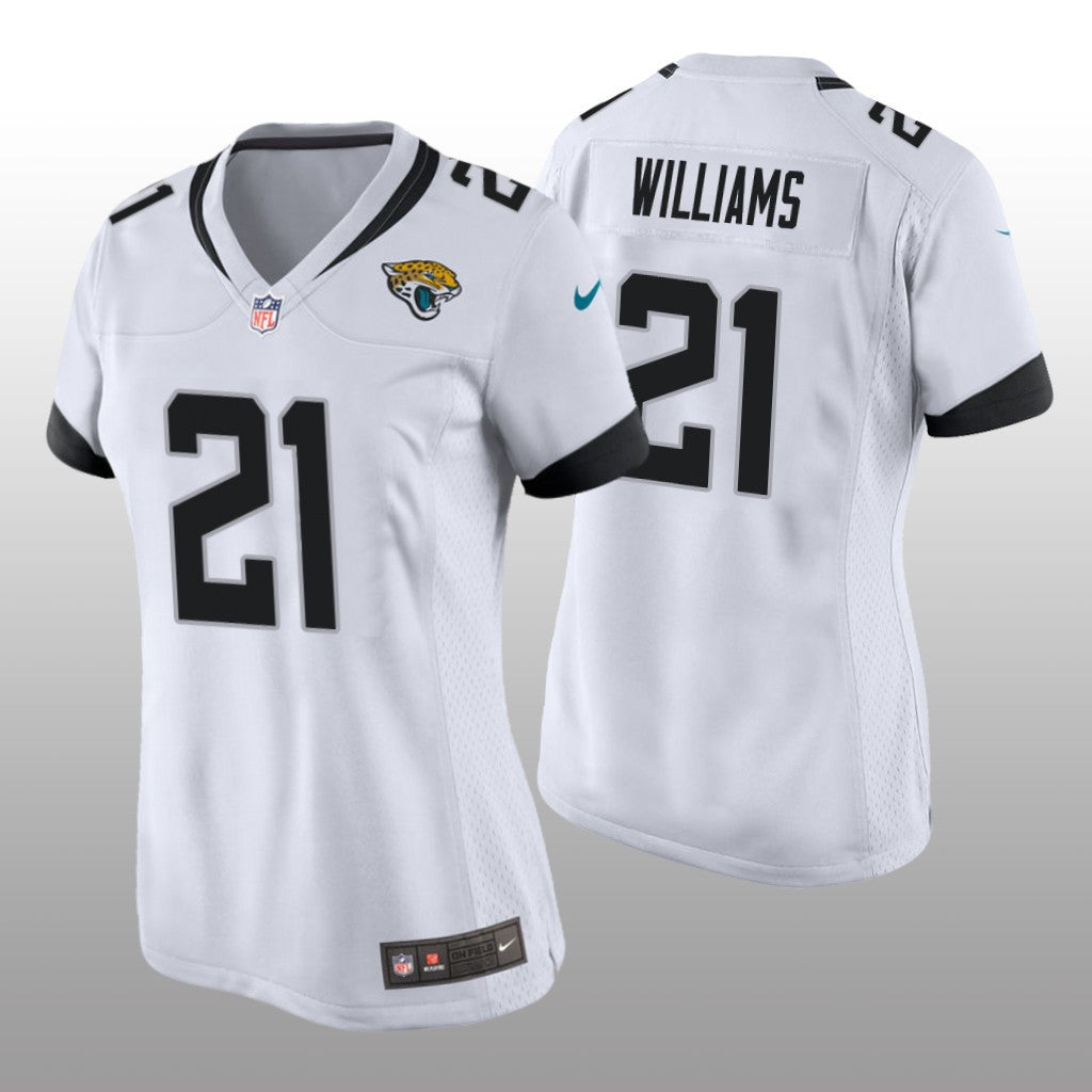 Jacksonville Jaguars Darious Williams White Jersey Game Women's