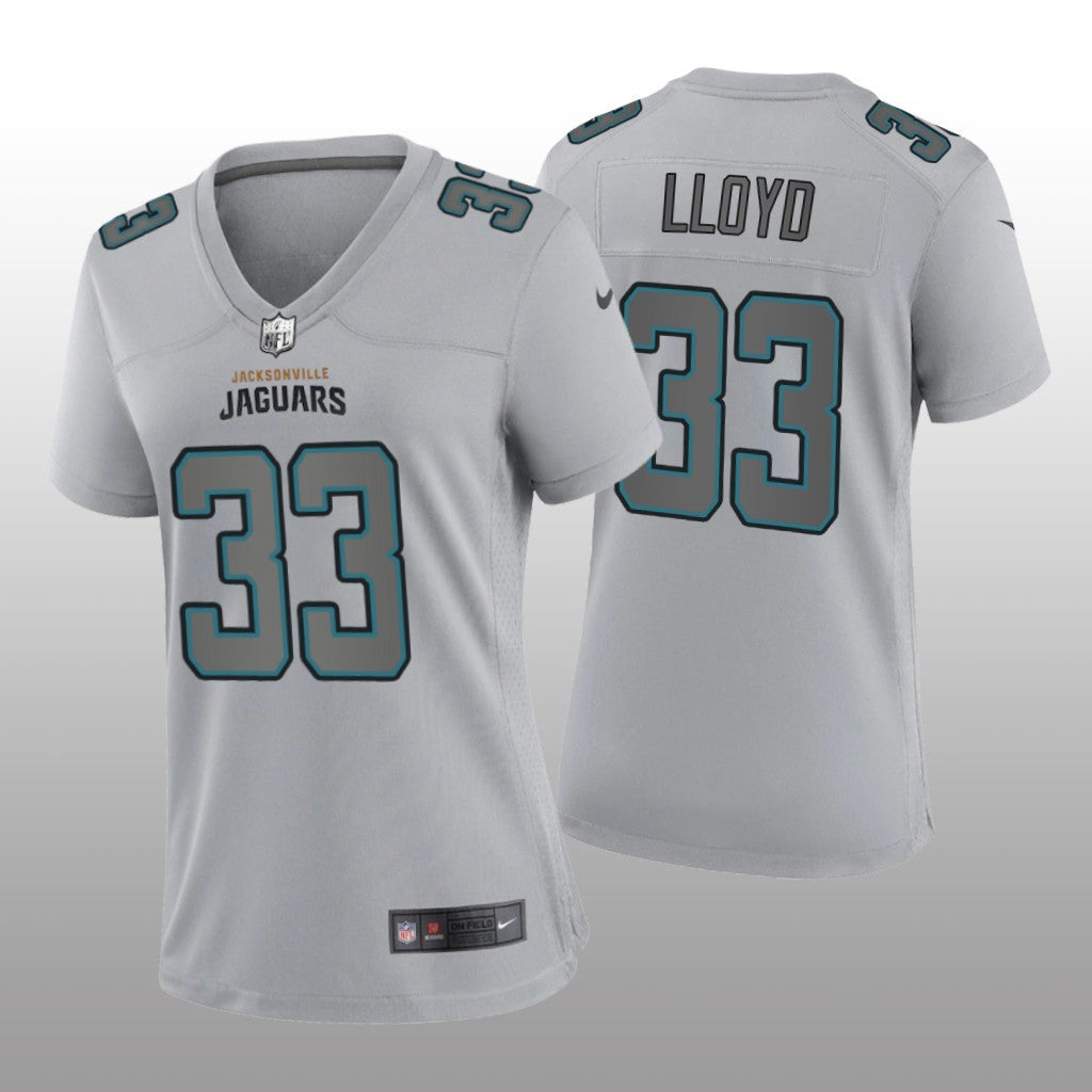 Jacksonville Jaguars Devin Lloyd Gray Jersey Atmosphere Fashion Game Women's