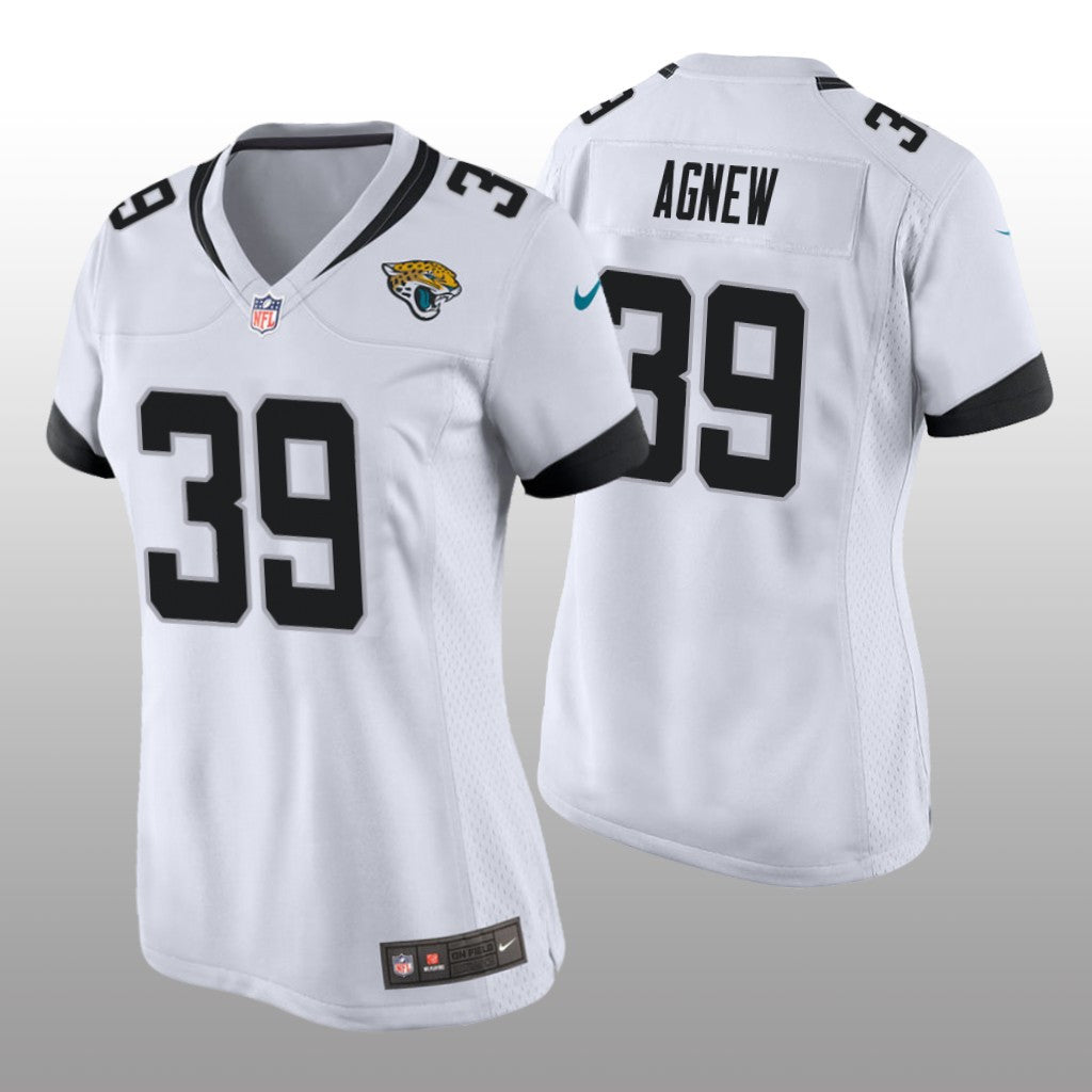 Jacksonville Jaguars Jamal Agnew White Jersey Game Women's