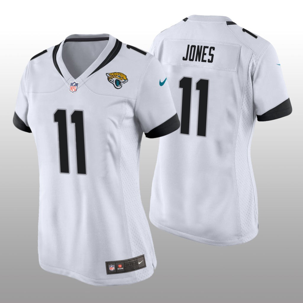 Jacksonville Jaguars Marvin Jones White Jersey Game Women's