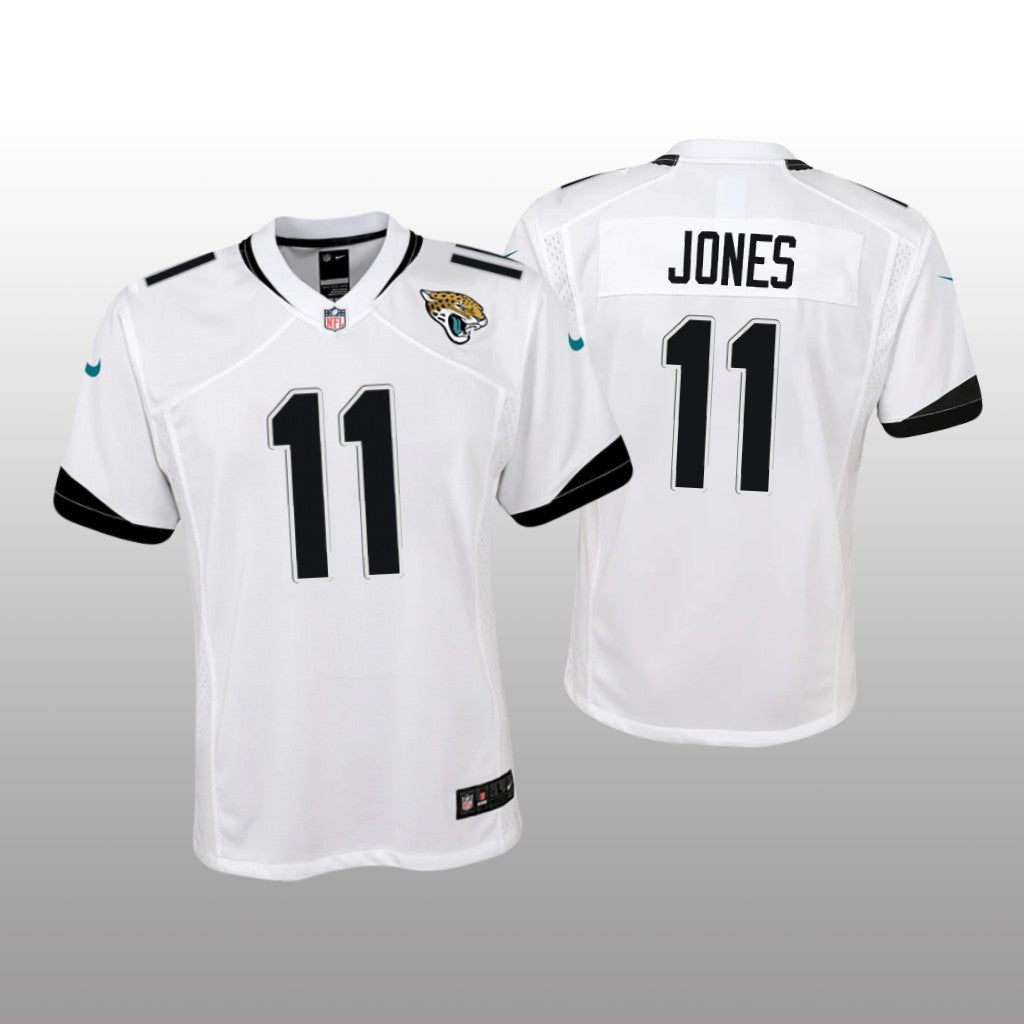 Jacksonville Jaguars Marvin Jones White Jersey Game Youth