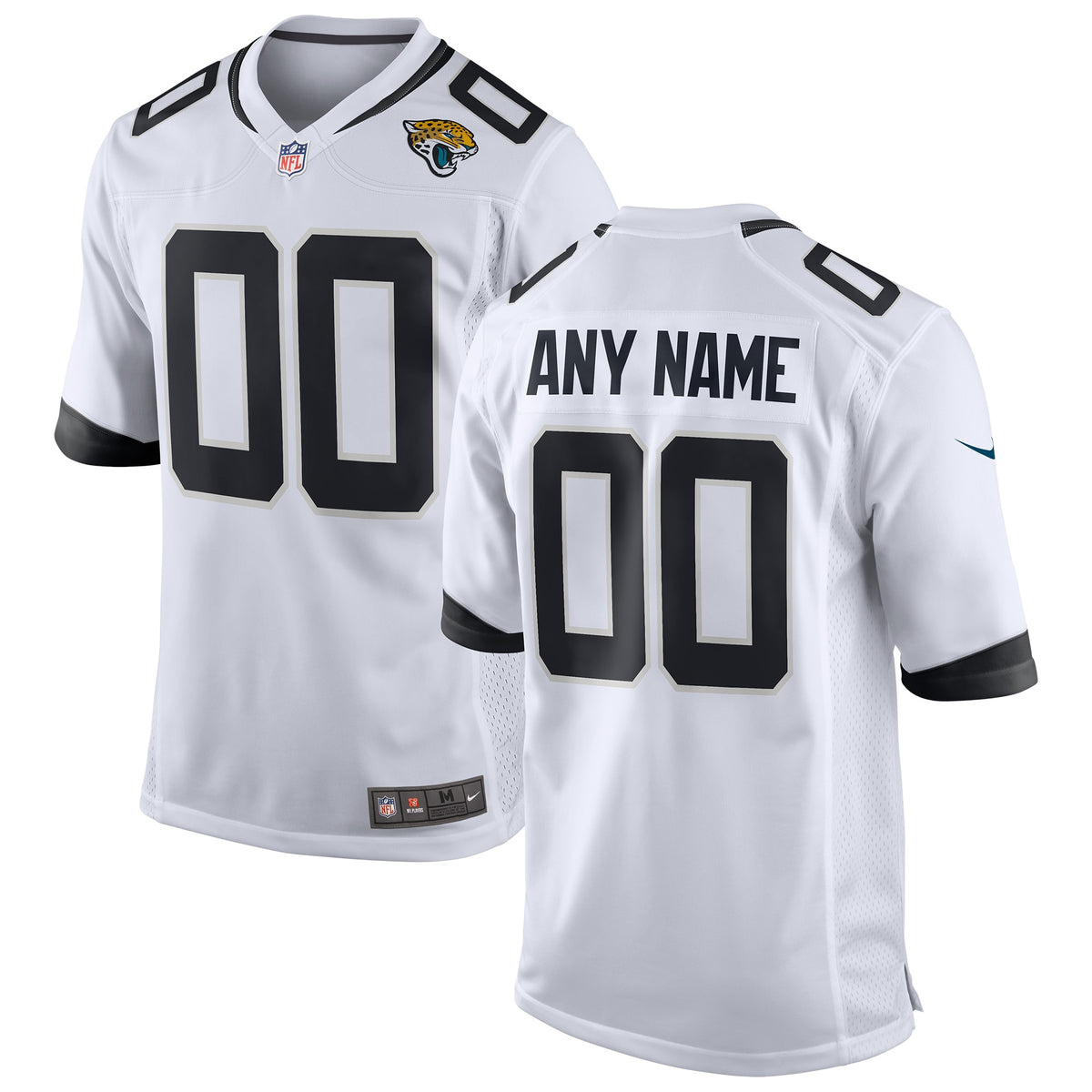 Jacksonville Jaguars Nike Youth Custom Game Jersey White