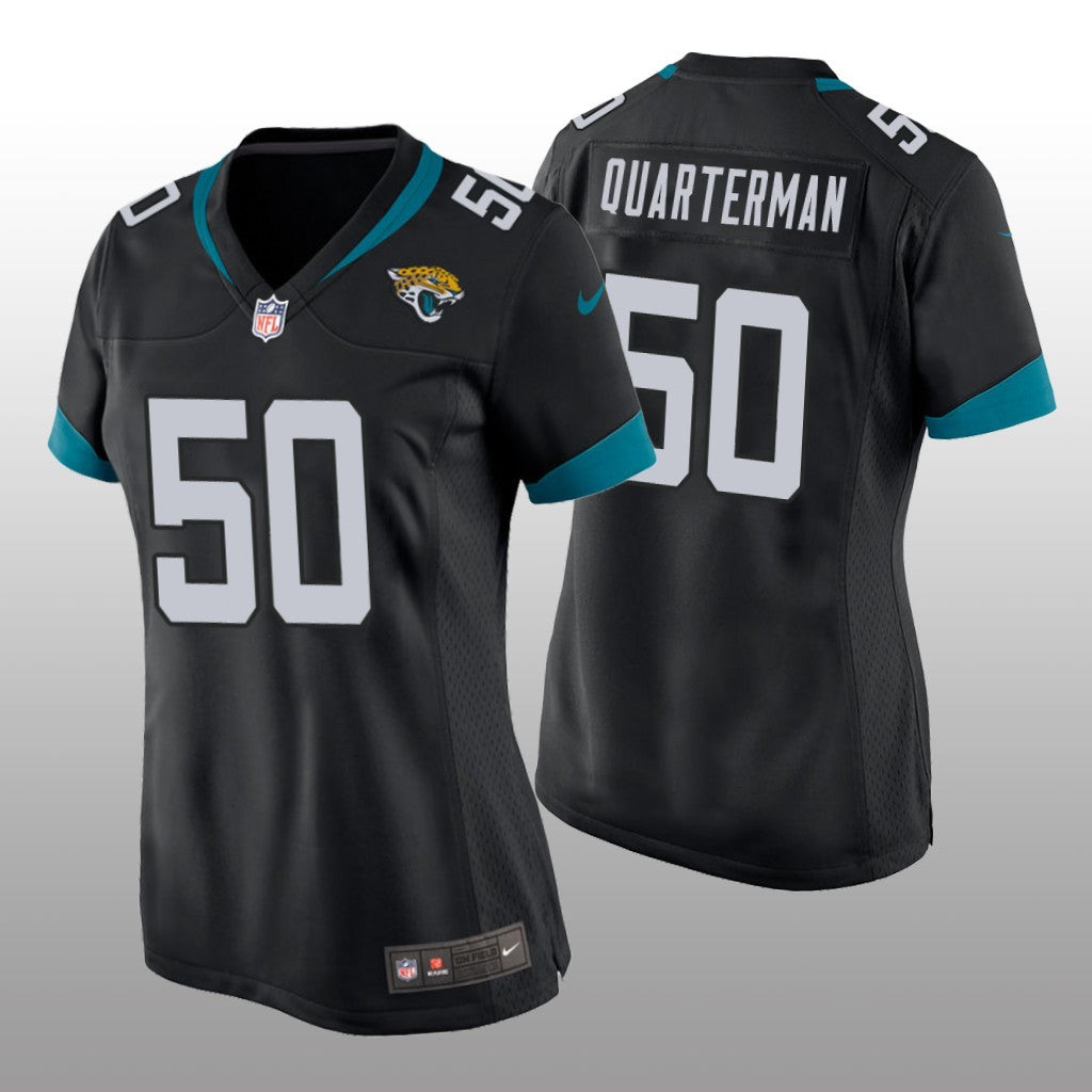 Jacksonville Jaguars Shaquille Quarterman Black Jersey Game Women's