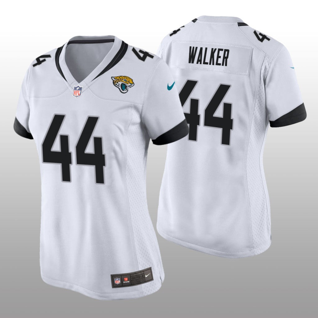 Jacksonville Jaguars Travon Walker White Jersey Game Women's