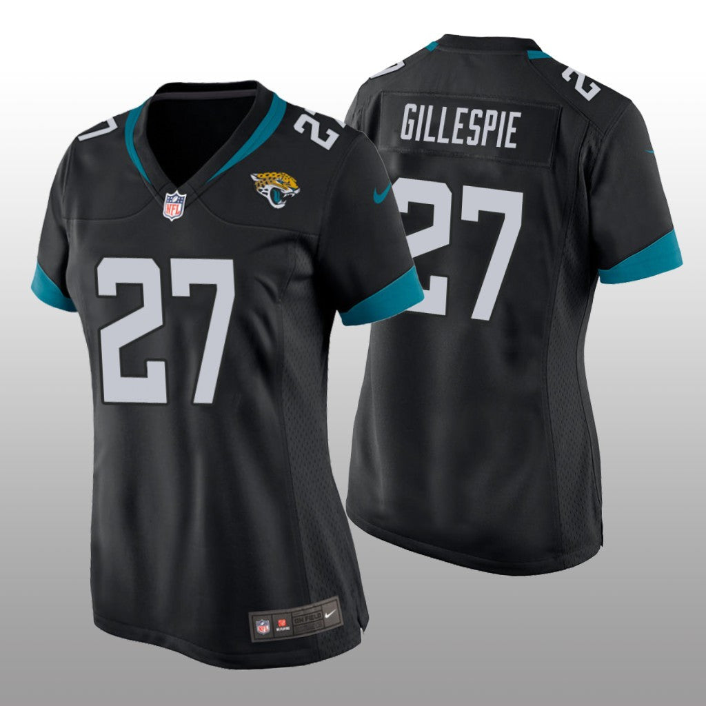 Jacksonville Jaguars Tyree Gillespie Black Jersey Game Women's