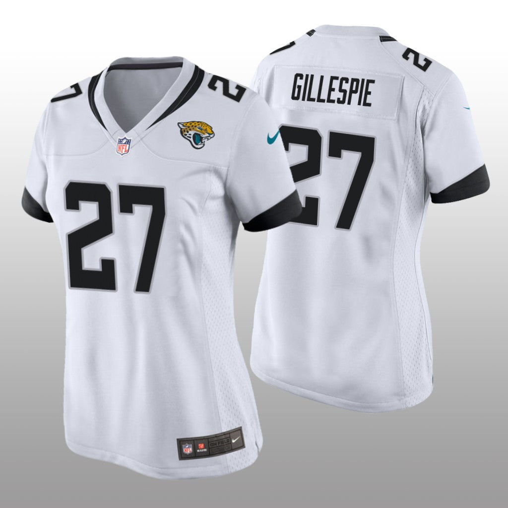 Jacksonville Jaguars Tyree Gillespie White Jersey Game Women's