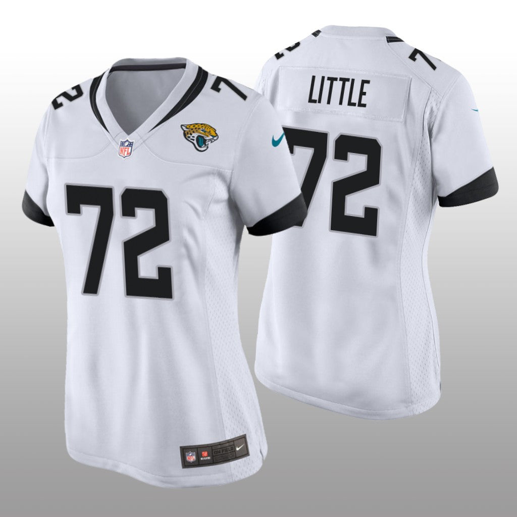 Jacksonville Jaguars Walker Little White Jersey Game Women's