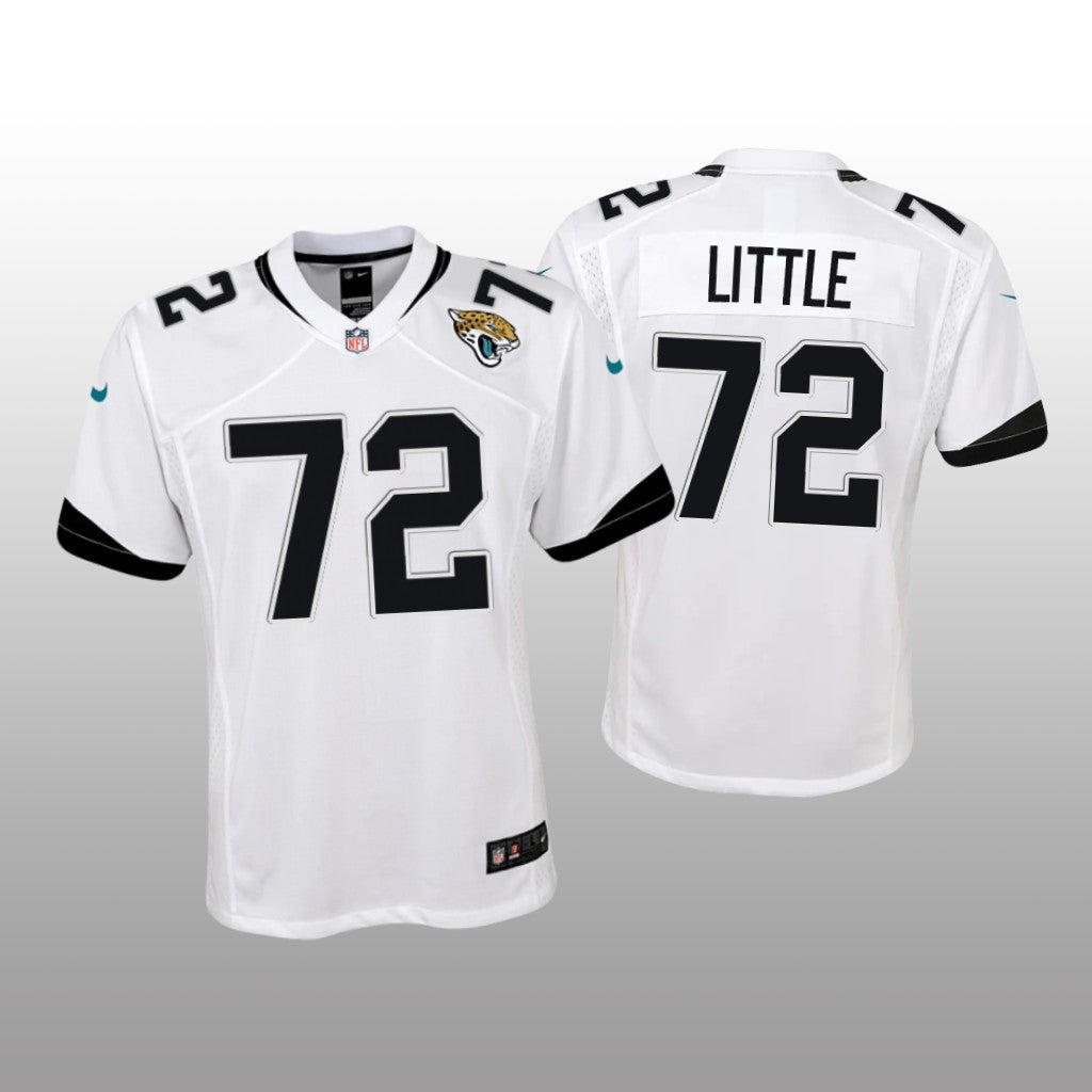Jacksonville Jaguars Walker Little White Jersey Game Youth