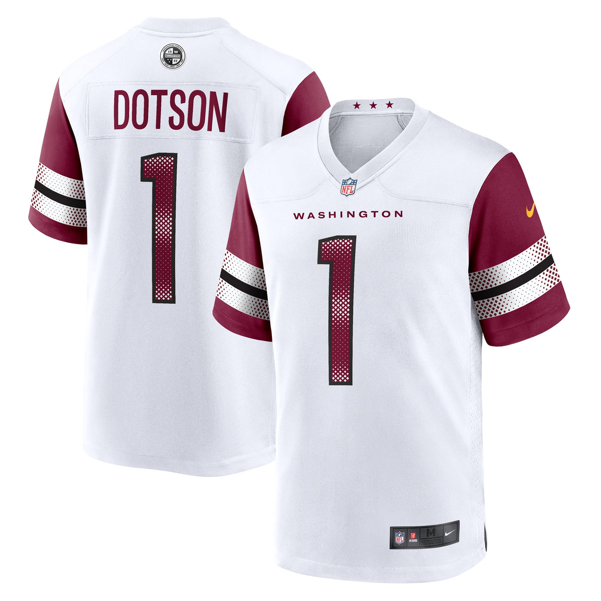 Jahan Dotson Washington Commanders Nike Game Player Jersey White