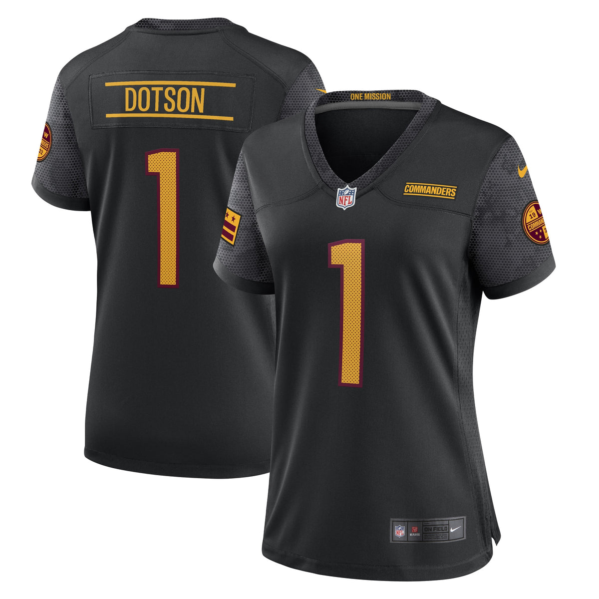 Jahan Dotson Washington Commanders Nike Women's Player Jersey Black