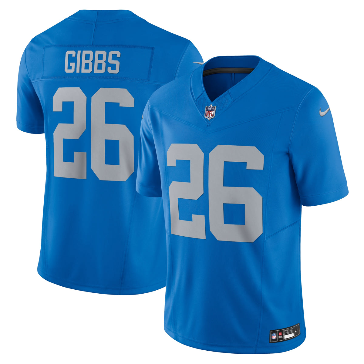 Jahmyr Gibbs Detroit Lions Nike Vapor F.U.S.E. Alternate Limited Jersey Blue