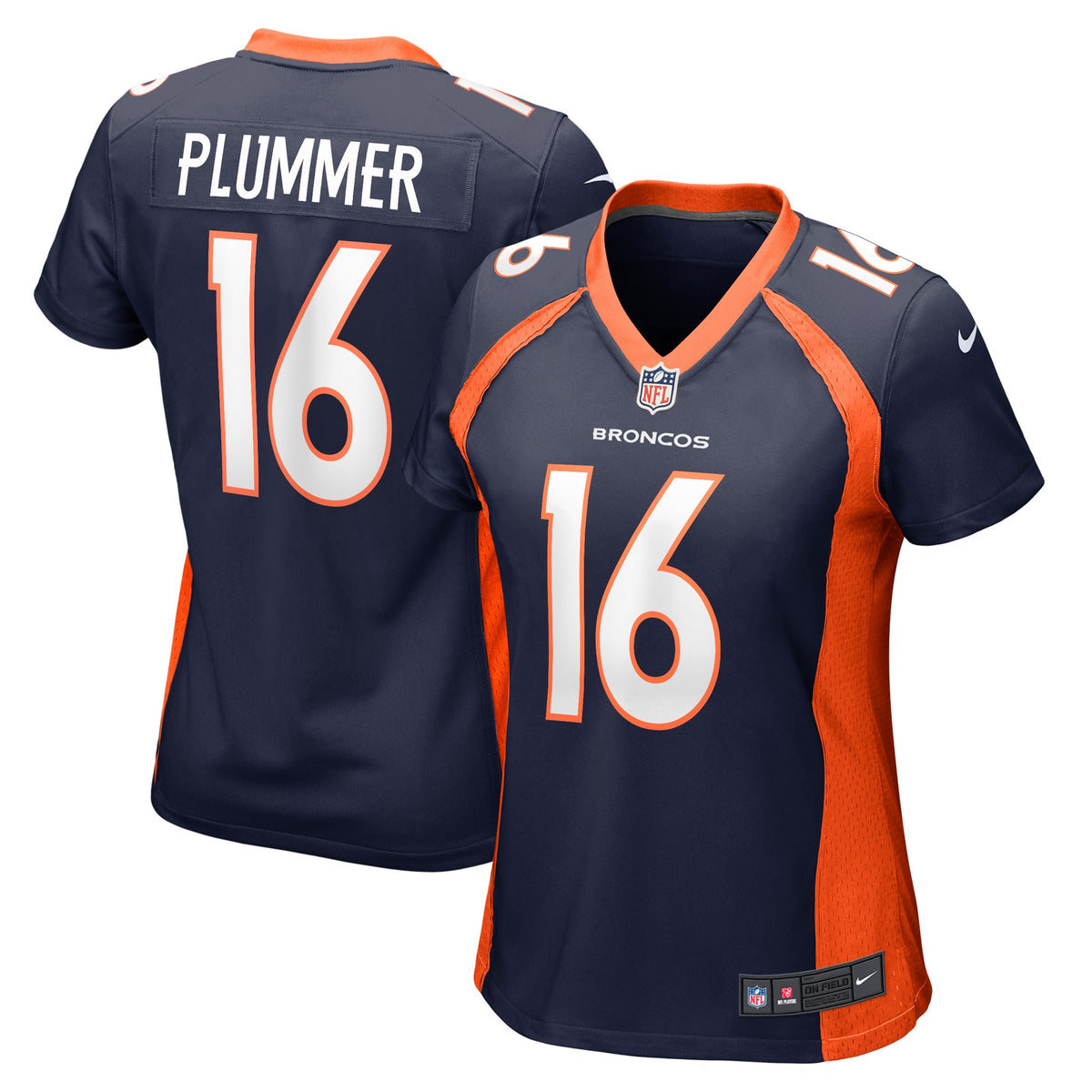 Jake Plummer Denver Broncos Nike Women's Retired Player Jersey Navy