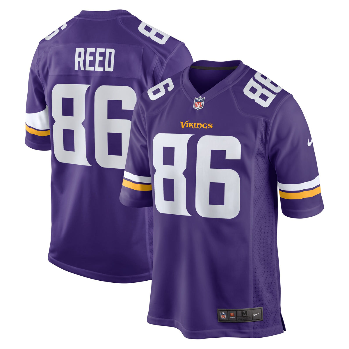 Jake Reed Minnesota Vikings Nike Retired Player Game Jersey Purple