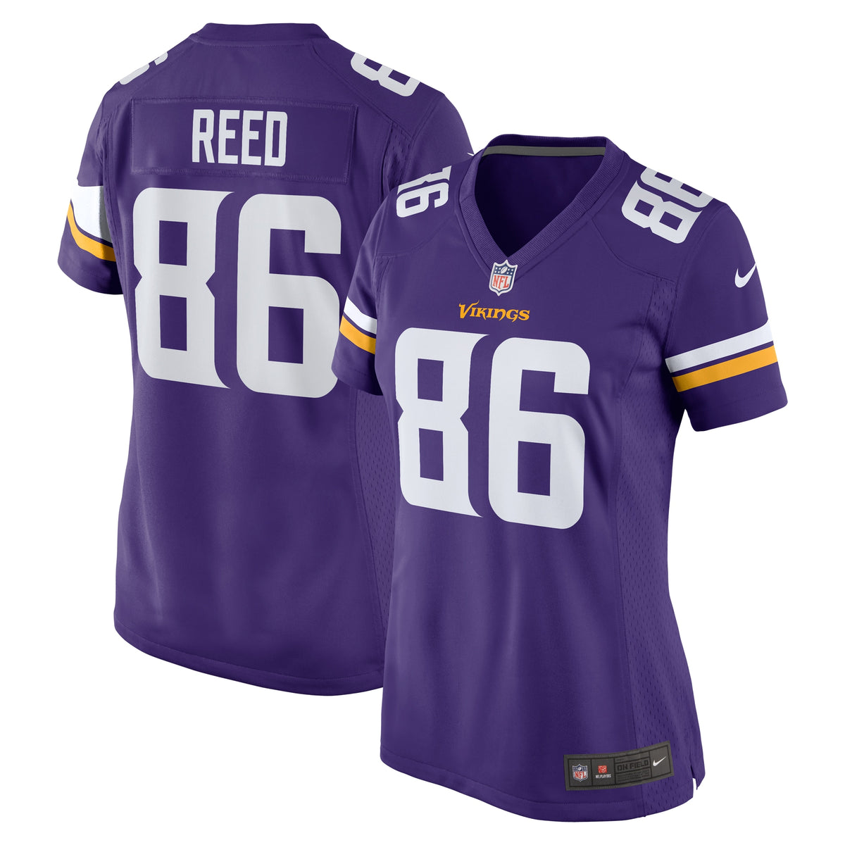 Jake Reed Minnesota Vikings Nike Women's Retired Player Game Jersey Purple